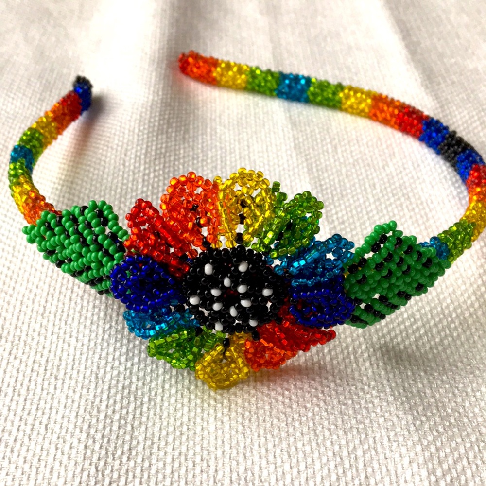 Nwot Mexican Huichol Headband